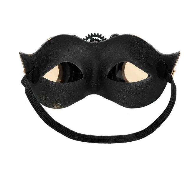 Gouden Oogmasker Steampunk - Partywinkel - 8712026545749