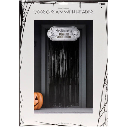 Halloween Deurgordijn Apothecary 2m - Partywinkel - 8714572238953