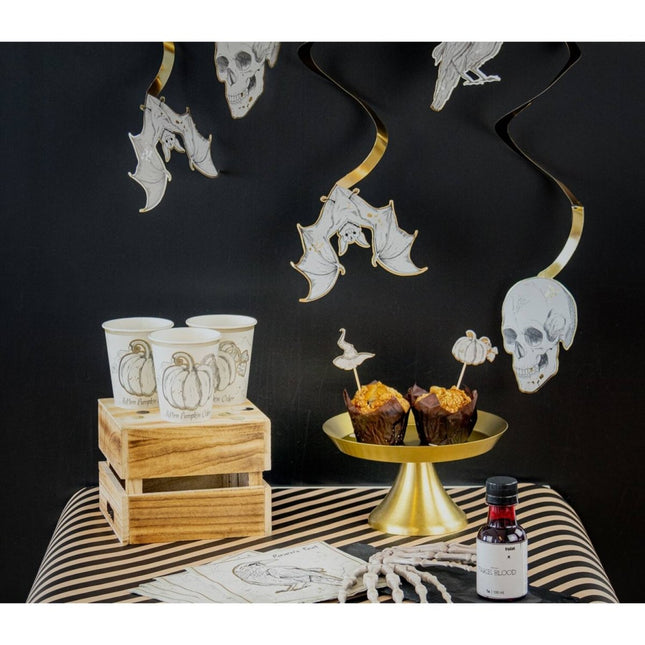 Halloween Hangdecoratie 60cm 6st - Partywinkel - 8714572238922