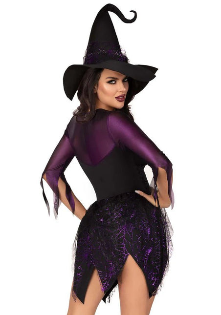 Halloween Jurk Dames Mystical Leg Avenue - Partywinkel - 714718566948