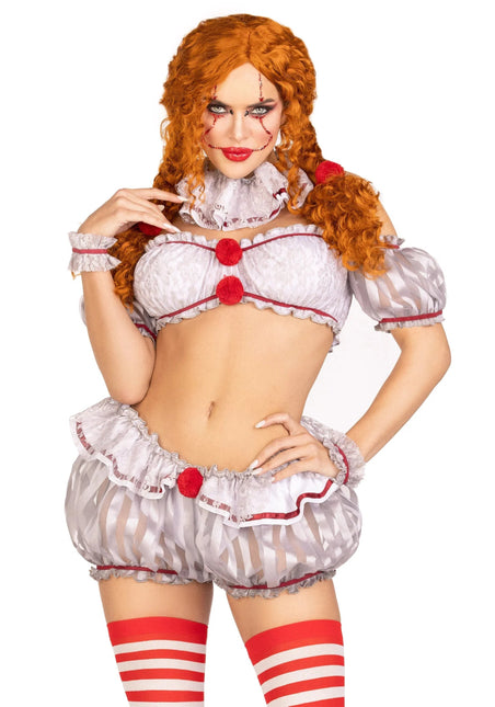 Halloween Kostuum Dames Clown Leg Avenue - Partywinkel - 714718566931