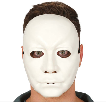 Halloween Masker Wit - Partywinkel - 8434077200551