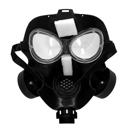 Halloween Masker Zwart Gas Killer - Partywinkel - 8712026722812