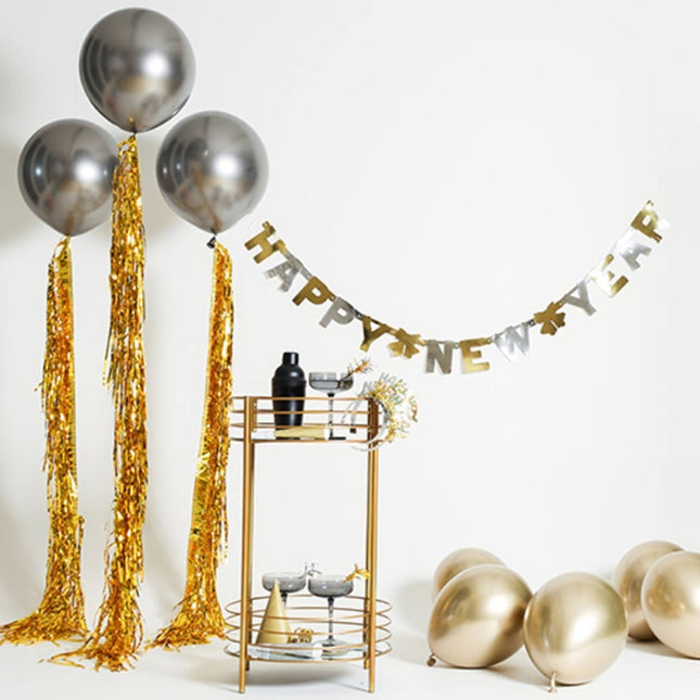 Happy New Year Decoratie Set 27 delig - Partywinkel - 8714572044509