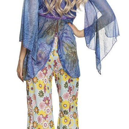 Hippie Kostuum Dames Flowers - Partywinkel - 8712026835222