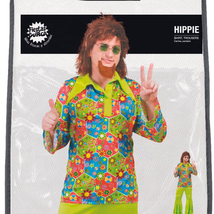 Hippie Kostuum Groen - Partywinkel - 8434077864371