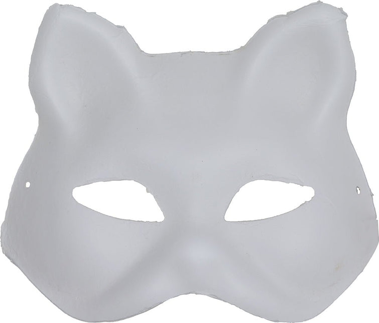 Kat Masker Beschilderbaar - Partywinkel - 8434077120750