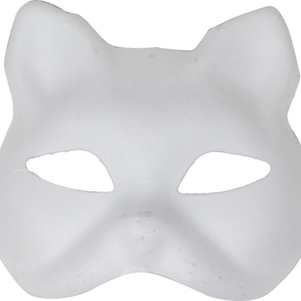 Kat Masker Beschilderbaar - Partywinkel - 8434077120750