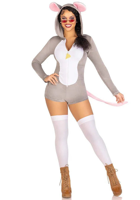 Muis Kostuum Dames Bodysuit Leg Avenue - Partywinkel - 714718568164