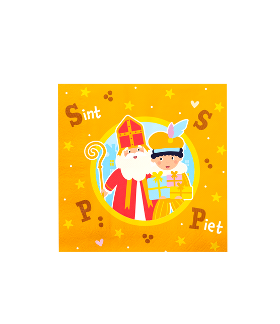 Serwetki Sinterklaas 16cm 16szt