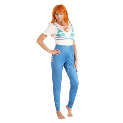 One Piece Nami Manga Kostuum Dames - Partywinkel - 3661652169988