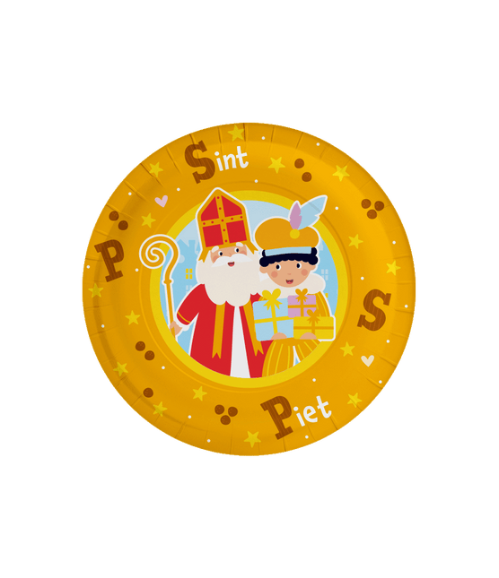 Talerze Sinterklaas 22,6 cm 8 szt.