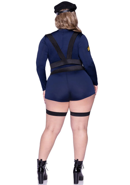 Politie Pak Dames Bodysuit Leg Avenue - Partywinkel - 714718564265