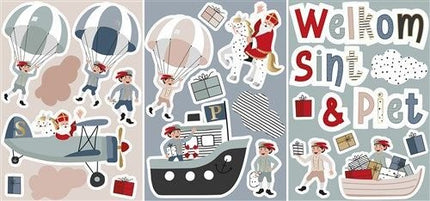 Sinterklaas Raamsticker - Partywinkel - 8711319399090