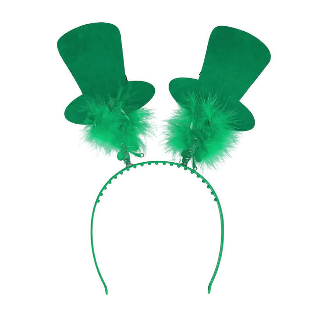 St. Patrick'S Day Haarband Kabouterhoedjes - Partywinkel - 8712026449283