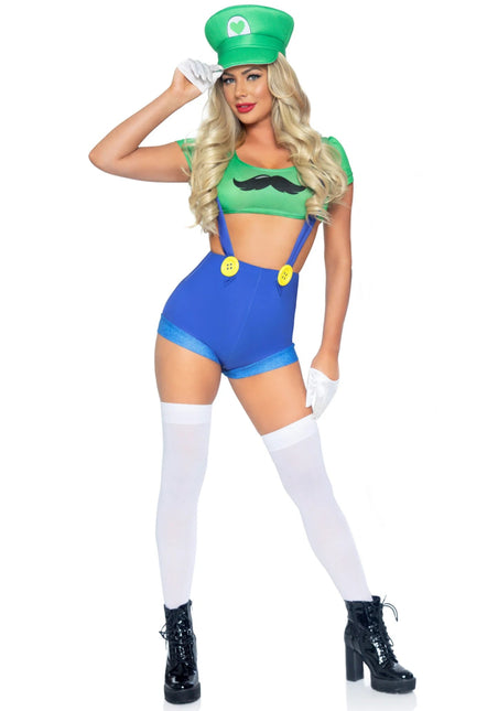 Super Mario Pak Dames Gamer Leg Avenue - Partywinkel - 714718557595