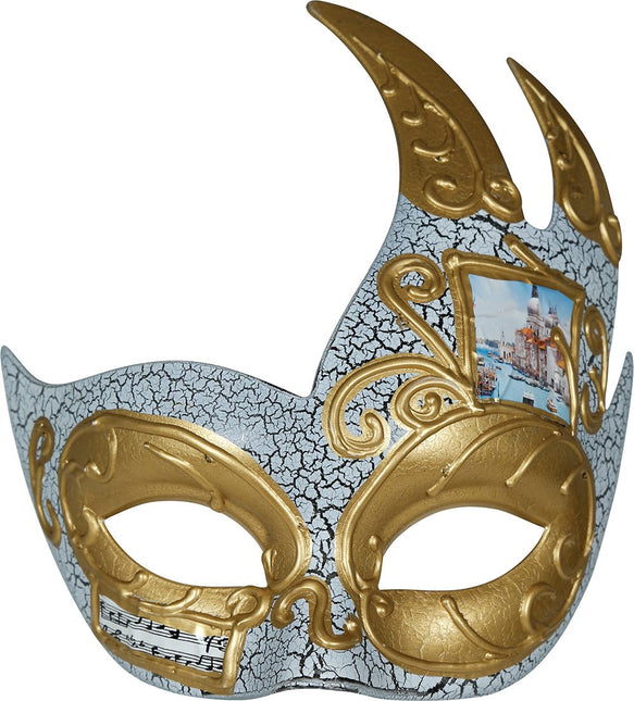 Venetiaans Oogmasker Goud - Partywinkel - 8434077120088