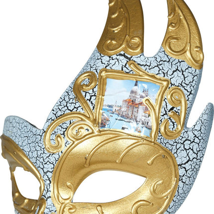 Venetiaans Oogmasker Goud - Partywinkel - 8434077120088