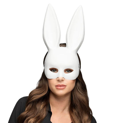 Witte Masker Bunny - Partywinkel - 8712026001795