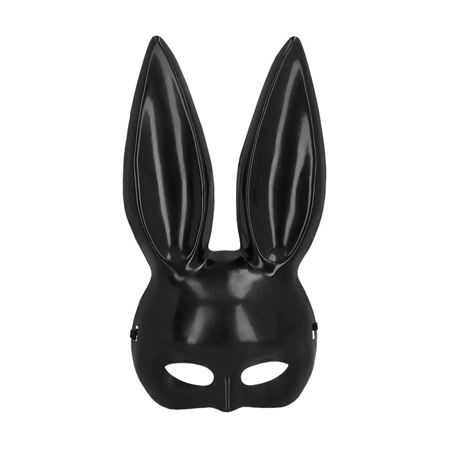 Zwarte Masker Bunny - Partywinkel - 8712026001788